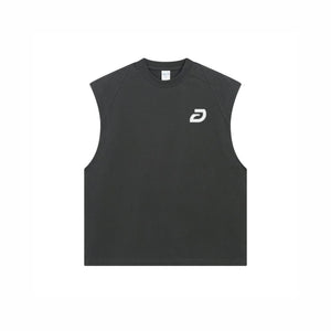 275g Sleeveless Muscle Cut Tank Top